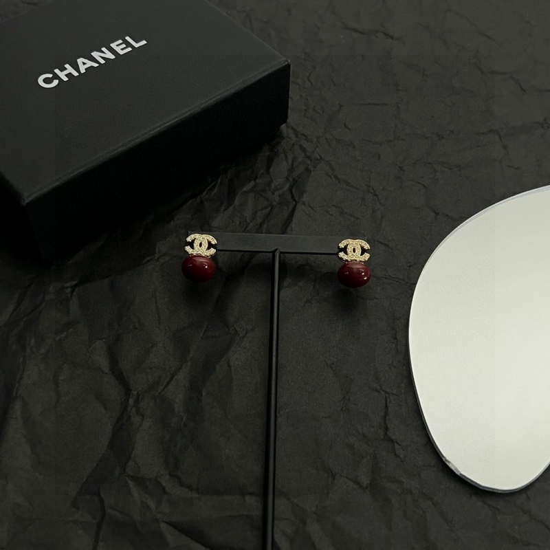 Ch*el earrings